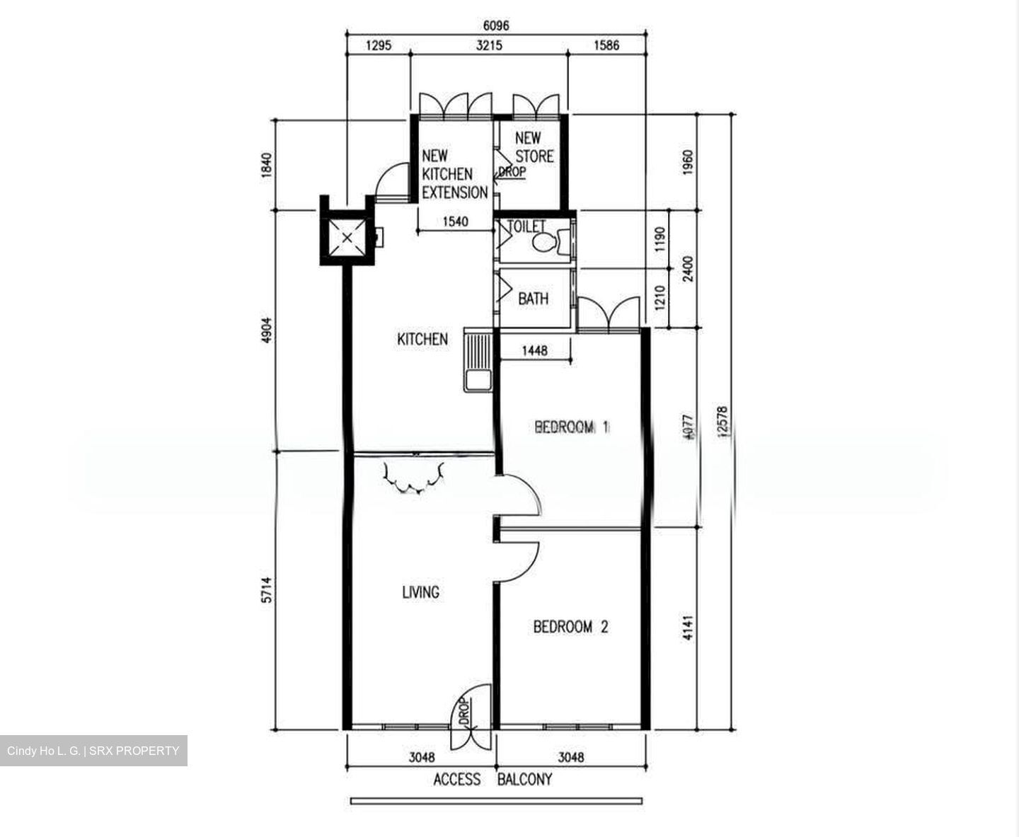 Blk 114 Ho Ching Road (Jurong West), HDB 3 Rooms #612505881